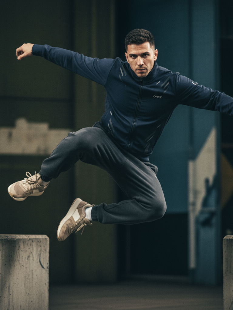 Manifest Blue track jacket