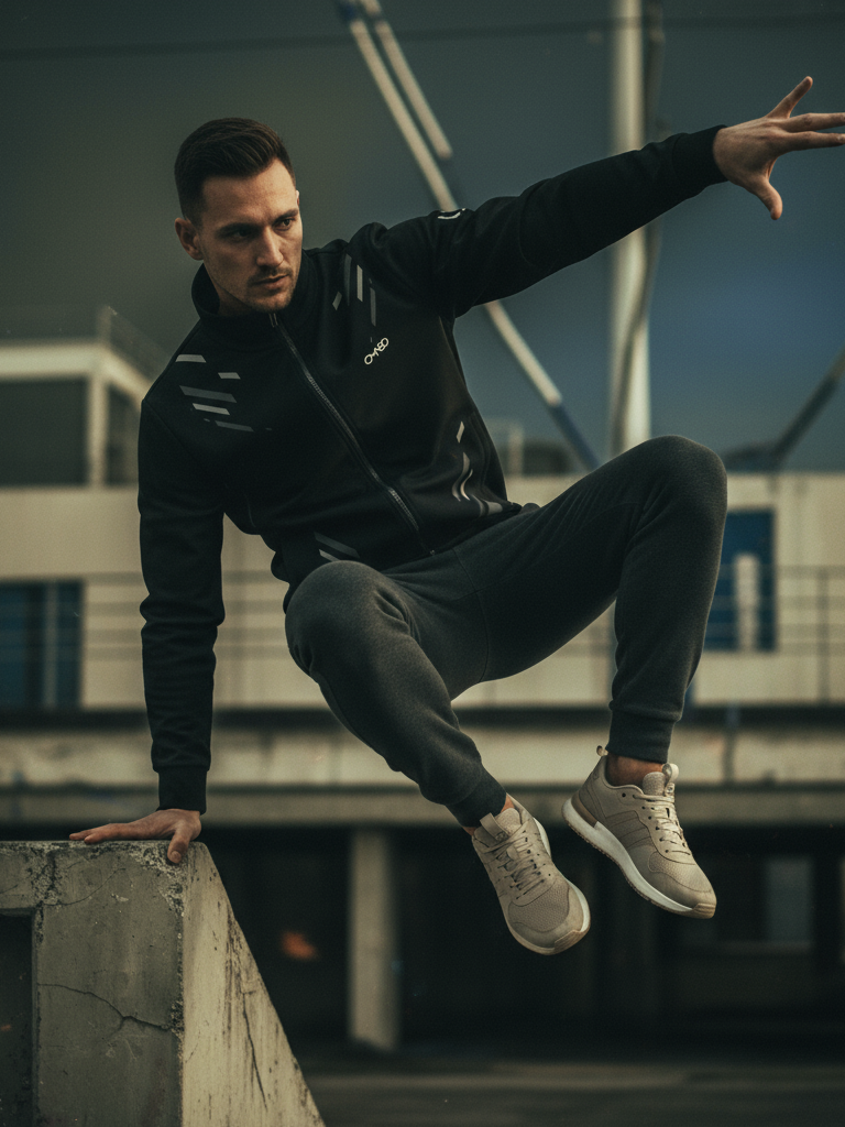 Manifest Black Track Jacket